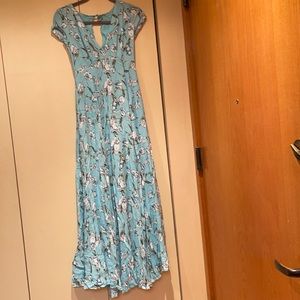 Free people beautiful maxi dress